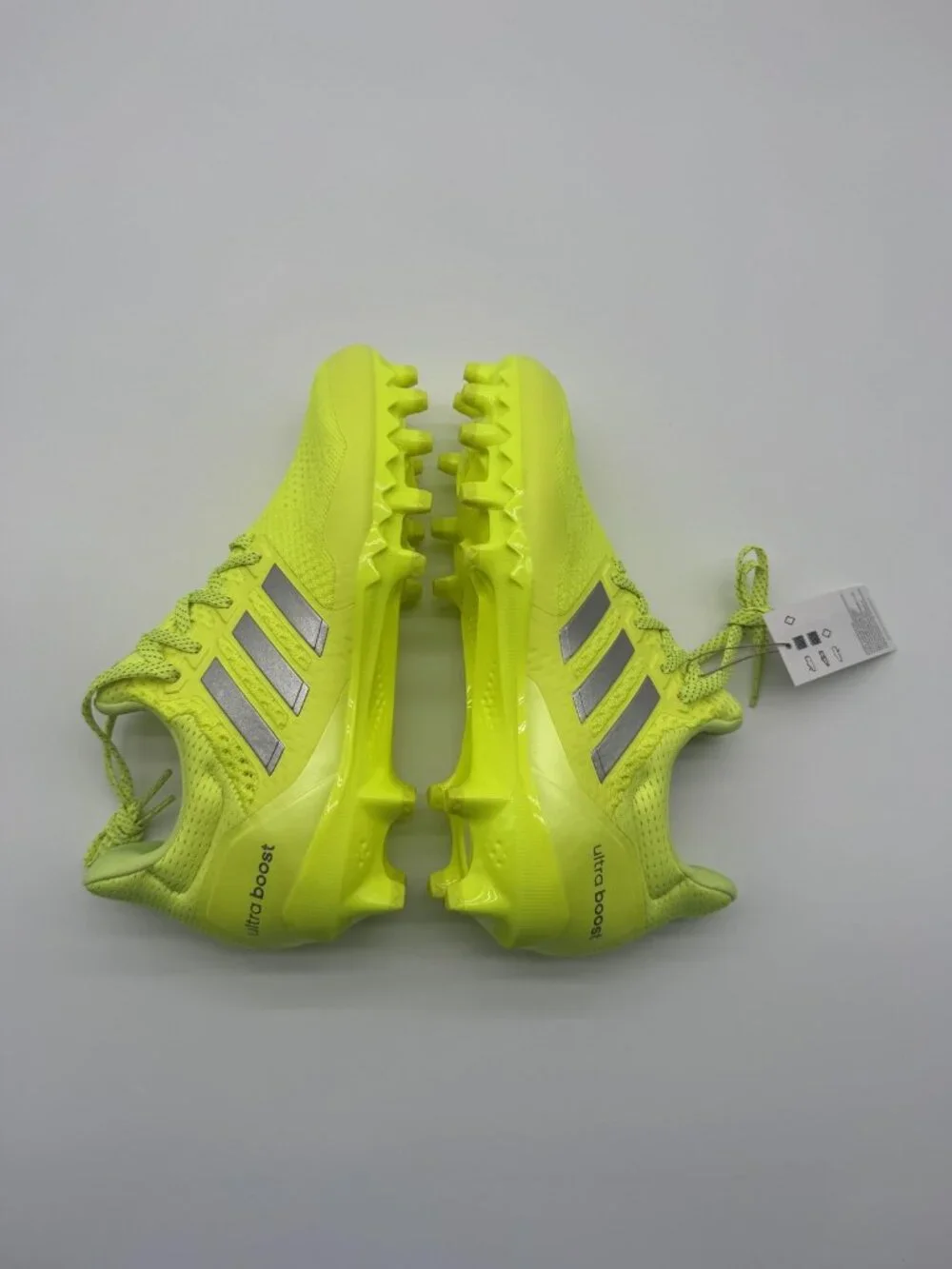 New Adidas Ultraboost Cleat Shoes Men's Size 9.5 Yellow Football JP7413